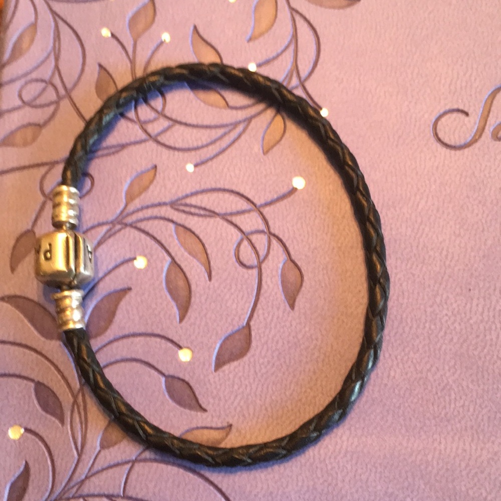Pandora leather bracelet